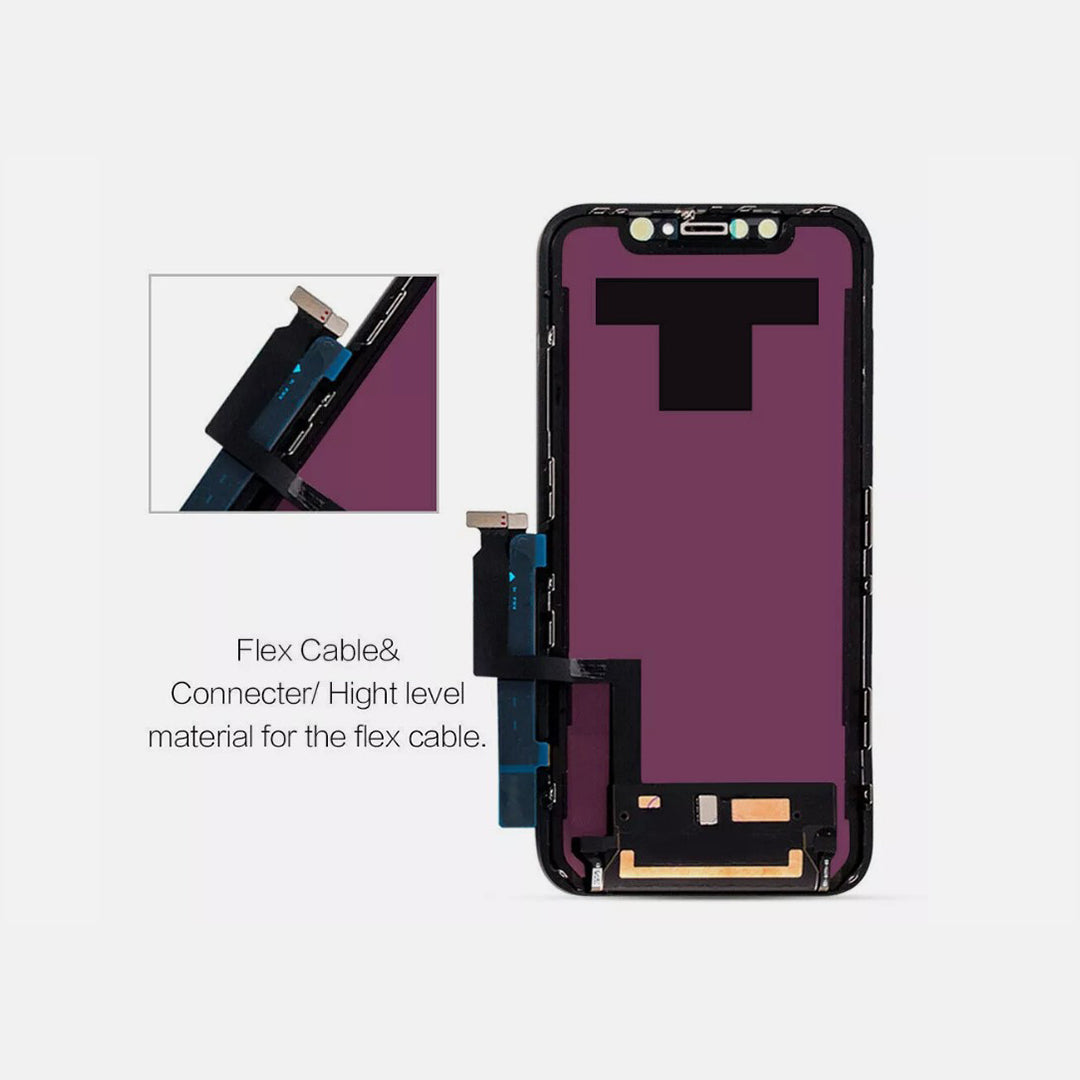 iPhone XR New LCD Display Touch Screen Digitizer Assembly Replacement iPhone XR New LCD Display Touch Screen Digitizer Assembly Replacement